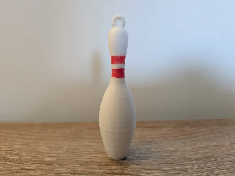 保龄球瓶钥匙扣
