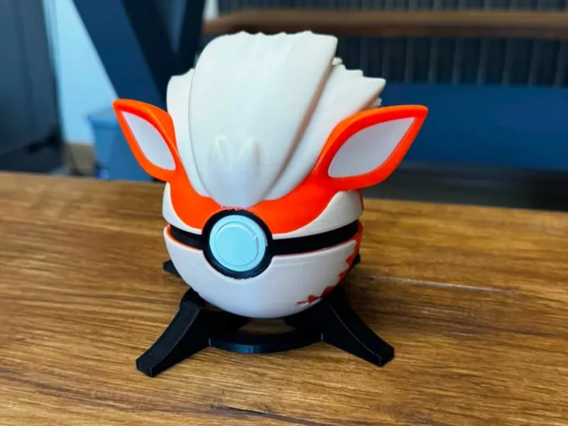 File a colori 3mf della Pokéball di Arcanine