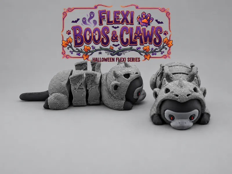 Gargoyle Gorilla Flexi - Flexi Boos & Claws