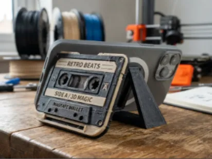 The "Cassette Tape" Phone Stand