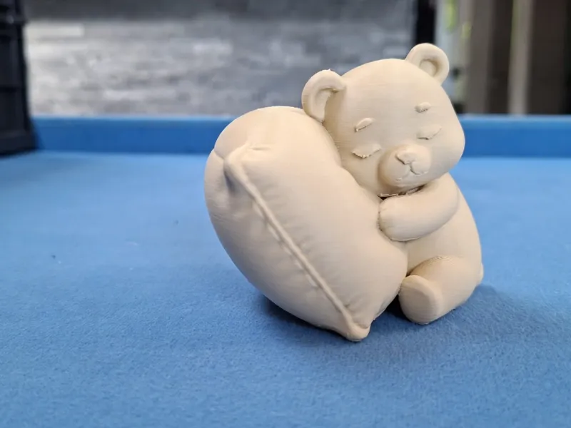 Sweet Dreams Bear – Sleeping Teddy with Pillow