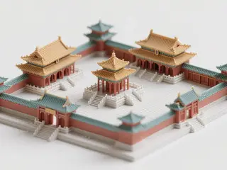 Historic Buildings - (Palace Complexes Printed in one piece)