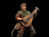 FREE NPC Bard Fantasy Miniatures 32mm STL for TTRPG-0