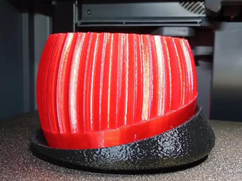 Round flower pot with base H70mm