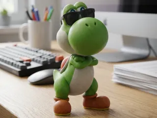 Yoshi in Sunglasses