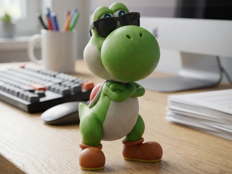 Yoshi in Sunglasses