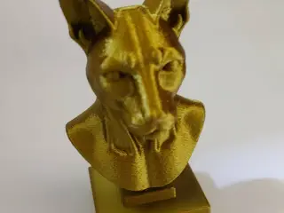 Regal Cat Bust Statue