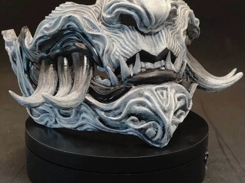 Máscara Oni - Niebla