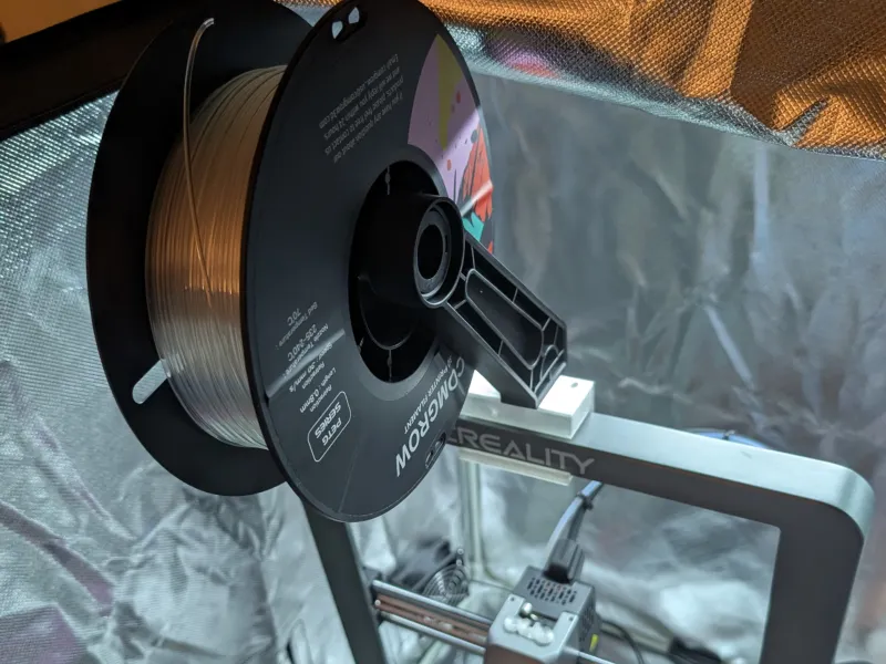 Ender 3V3 XY Top-side Spool Mount
