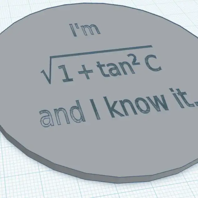 Tan² Coaster - Calculus joke - MechE joke
