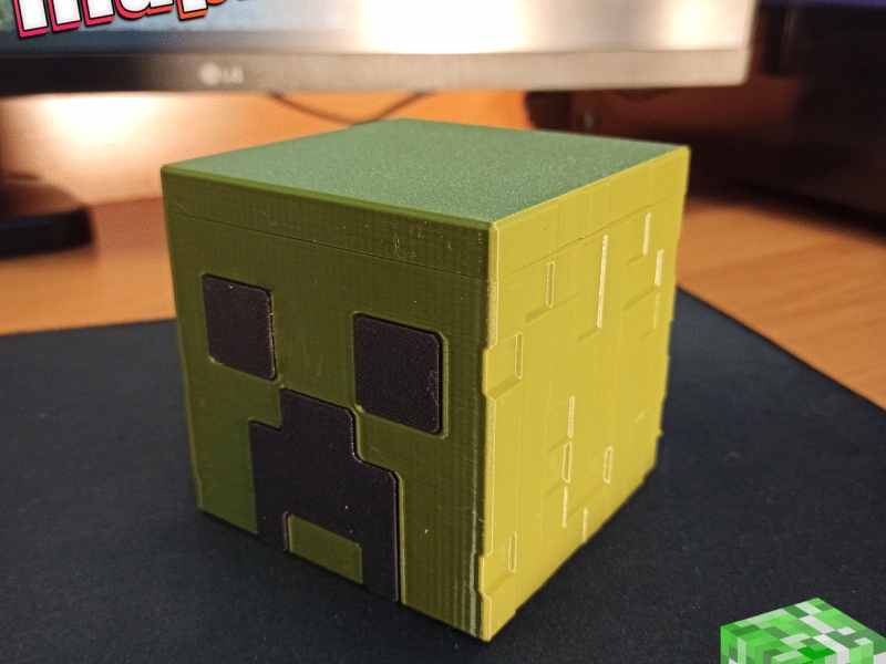 Minecraft Creeper / Майнкрафт / Сhest / Piggy bank box