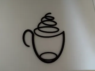 Coffee cup Line Art