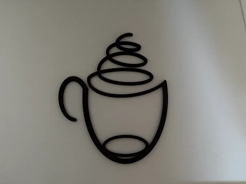 Coffee cup Line Art