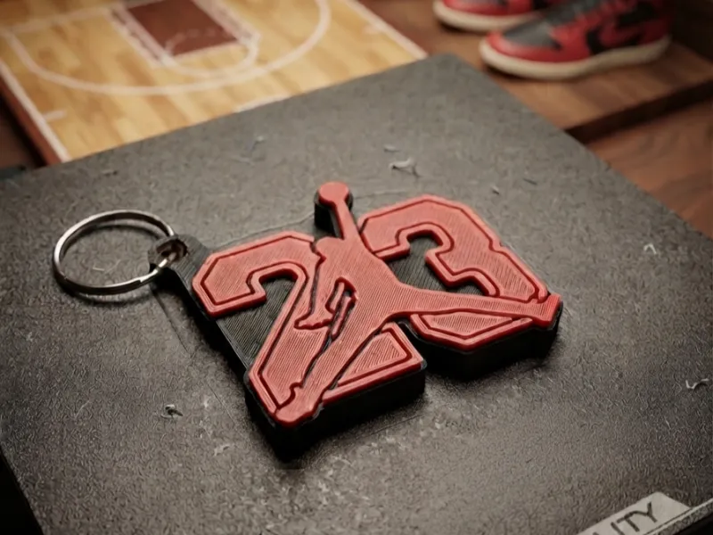 Michael Jordan Keychain