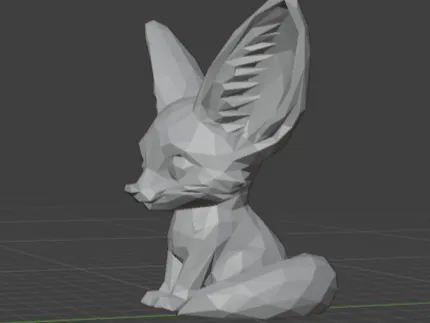 Low_Poly_Fox