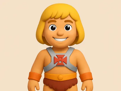 MakeNow HeMan Mini-figure