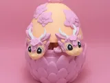 Valentine Dragon and Rose Egg (STL, 3MF), Floral Dragon-0