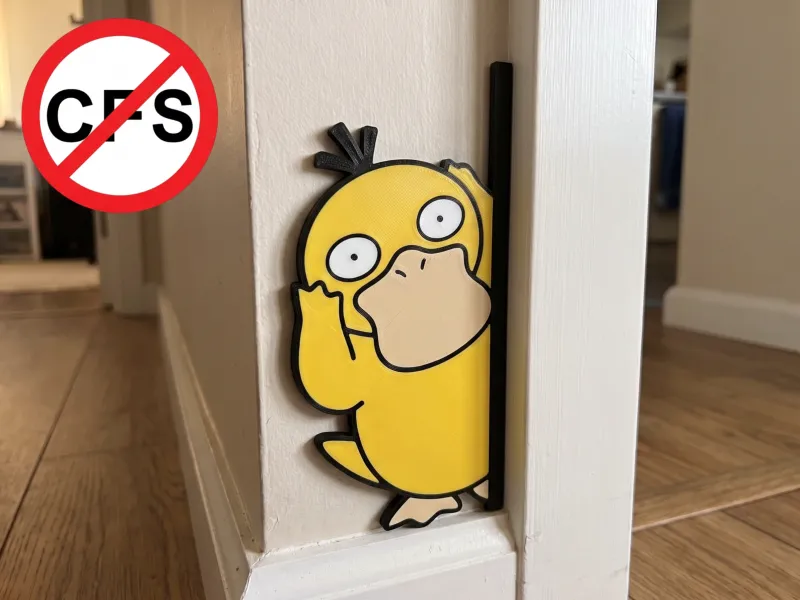 Wanddekoration - Psyduck (CFS/NO CFS)