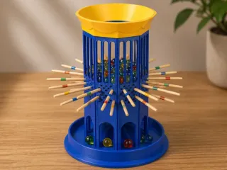 "StickStack" Marble Drop Tower