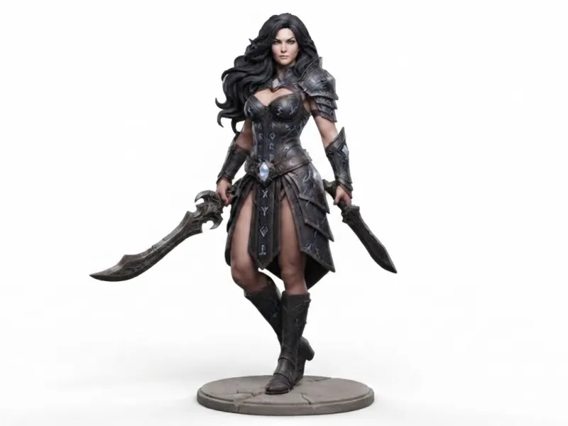 Abyss Huntress – Dark Fantasy Warrior 2
