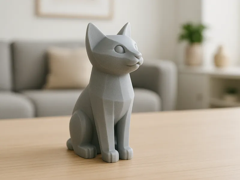 Minimalistische Katze