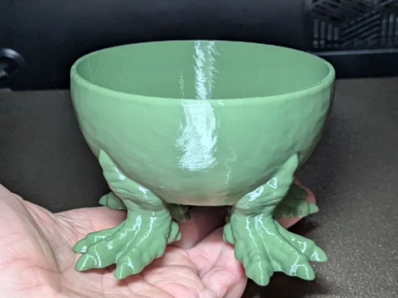 Plato elevado para comida/agua de mascotas con patas de garra