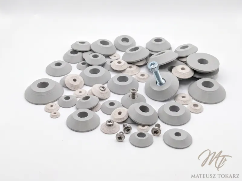 Conjunto Definitivo de Arruelas Cônicas | M3-M12 | 63 Tamanhos