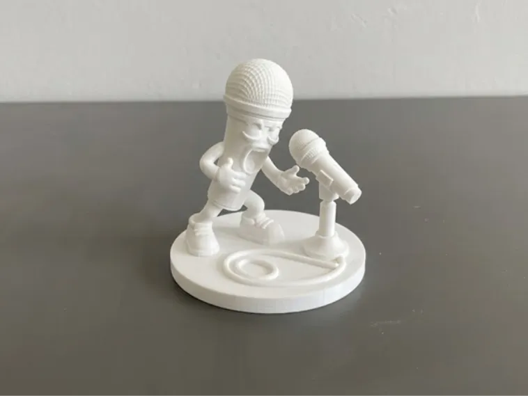 Singing Microphone - Funny Karaoke Decoration