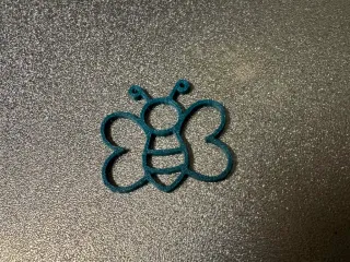 Butterfly Outline Decorative Model