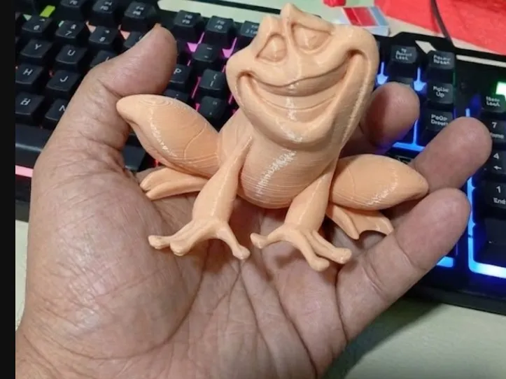 sapo de las Princesa Tiana