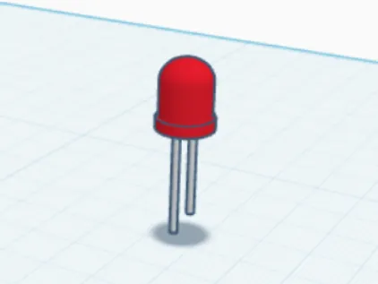 LED Light - To Scale