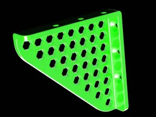 Modern hexagon bracket 80x80