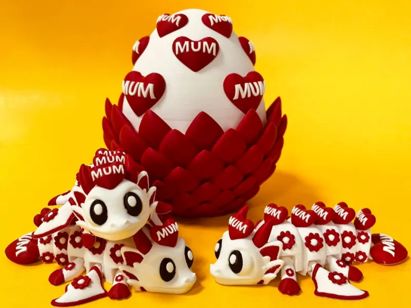Flexi Mum Mothers Day Dragon And Egg Box.