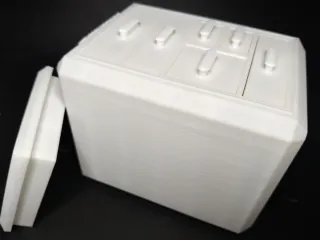 K1 Max | K1 | K1C Storage - 6 Drawers, Removable Lid for add