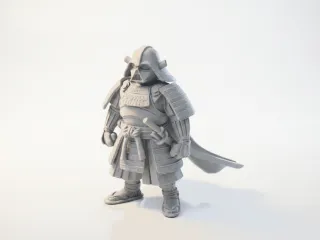 Samurai Darth Vader Figurine Star Wars 3D Printable
