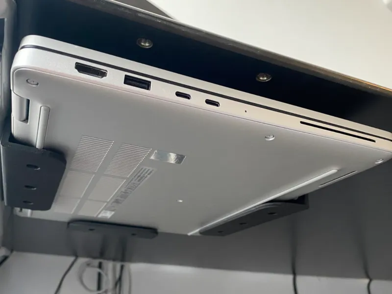 Under-Desk Laptop holder