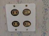 Old Style Outlet Cover *1930s-40s*-0