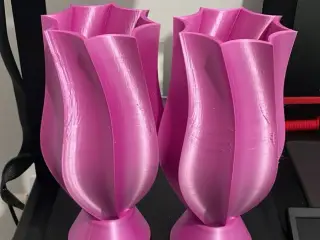 Vaso espiral moderno