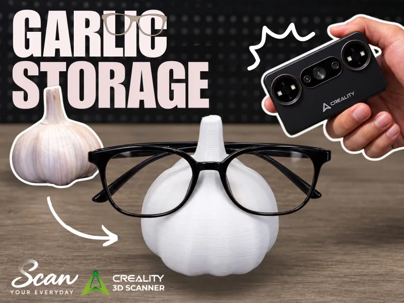 Garlic Secret Storage #SCAN YOUR FOODS