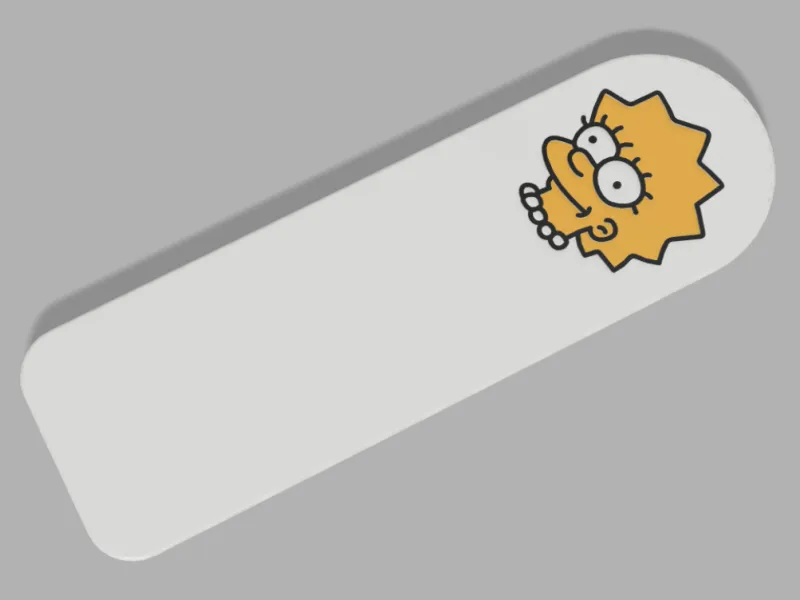 MARCAPAGINAS LISA SIMPSON
