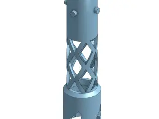 Modular Pole Skeletonized