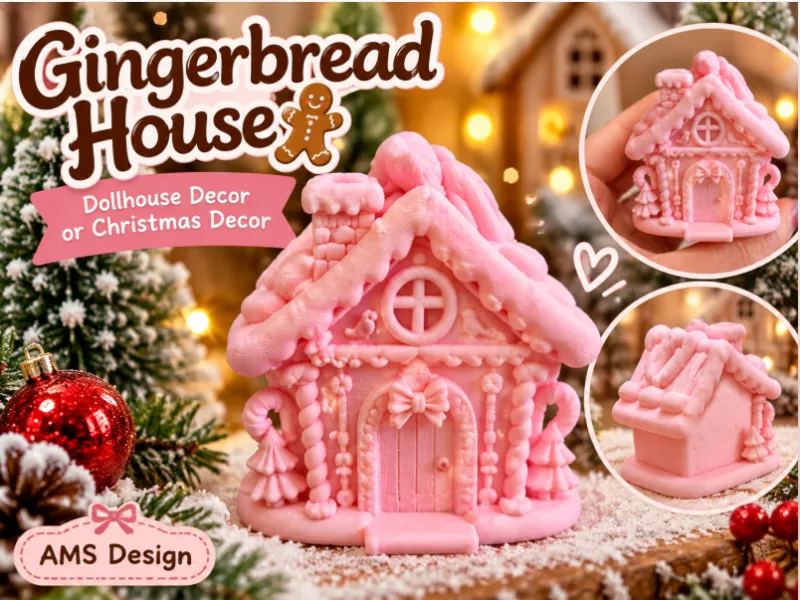 Mini Zencefilli Kurabiye Evi 🏠🎄