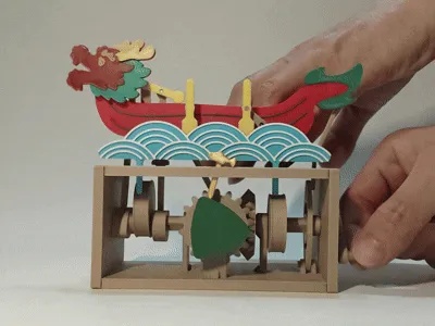 Barca Dragonului - Dispozitiv Mecanic