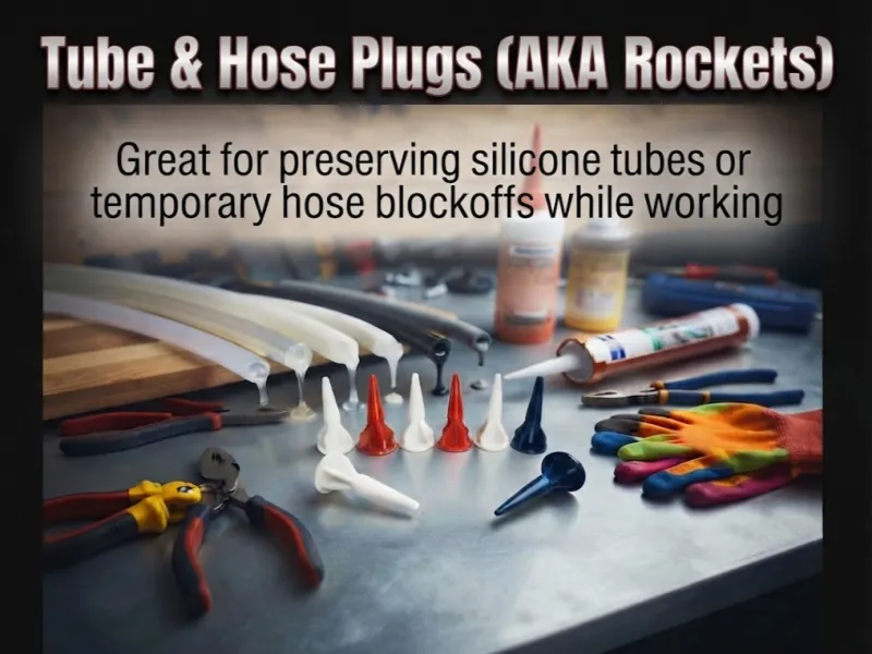 TUBE & HOSE PLUGS (AKA Rockets)