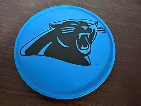 Sottobicchiere, Piatto, Collezione dei Carolina Panthers