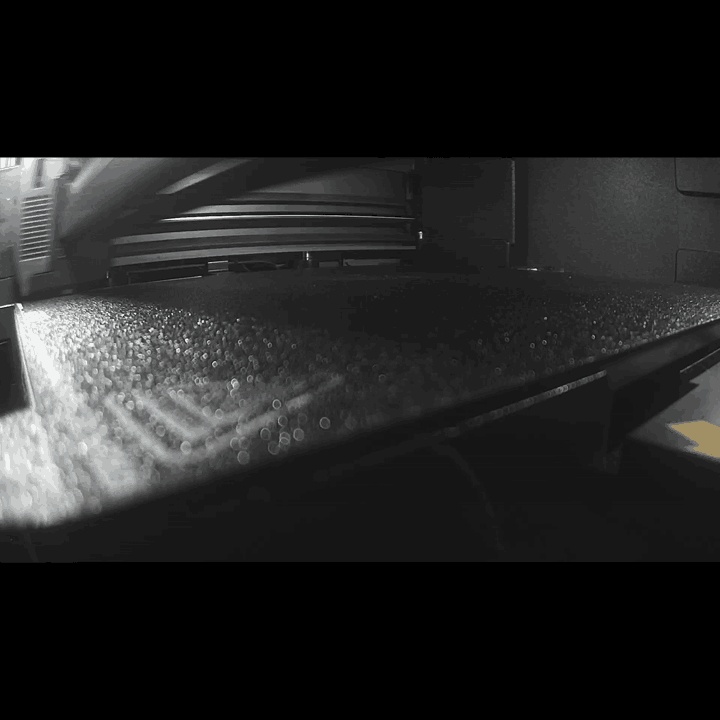 Havada Yazdırılan Plaka - WaveOverhangs Desteksiz Yazdırır