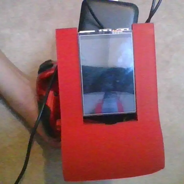 raspberry pi 4 ve konsol tutacağı (fan-havalandıma yeri var)