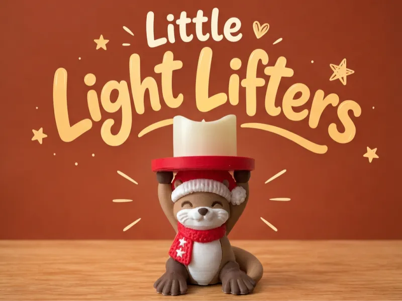 Otter Christmas Little Light Lifters