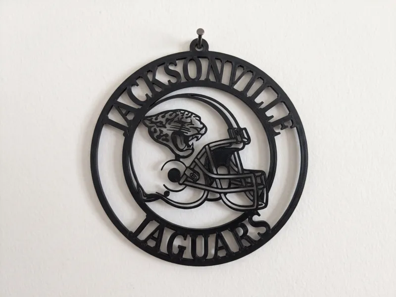 Arte de Parede NFL dos Jacksonville Jaguars
