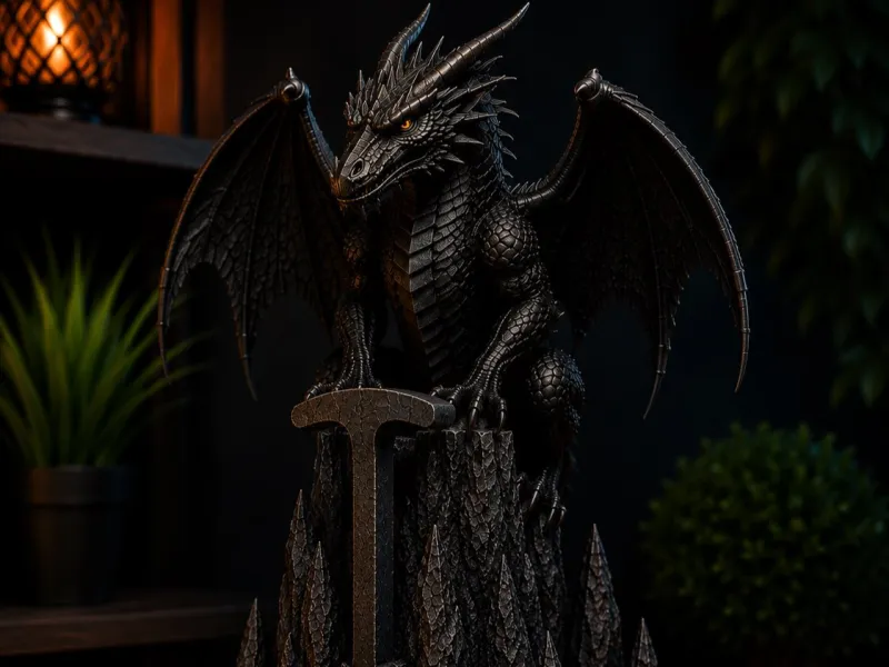 Dragon’s Watch – Fantasy Headphone Stand